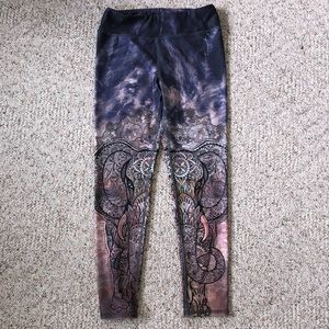 Boho Mandala Yoga Pants